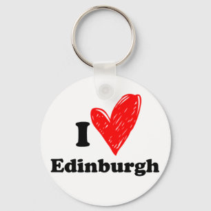 I love Edinburgh Keychain
