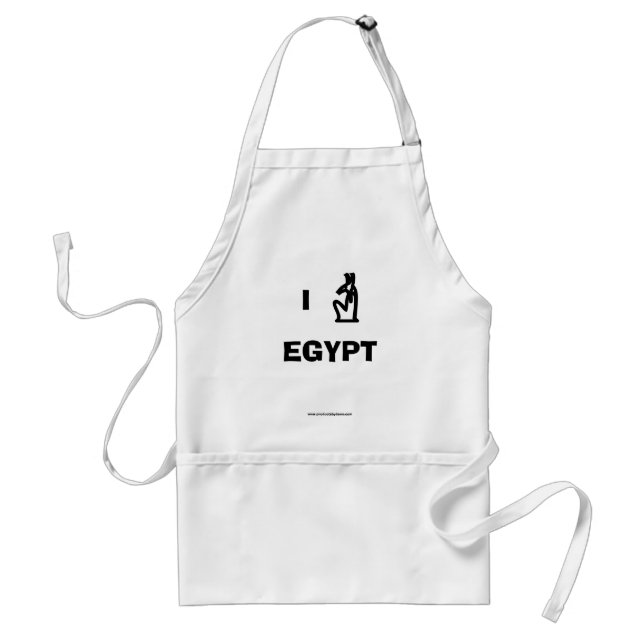 I Love Egypt Apron (Front)