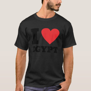 I Love Egypt I Heart Egypt Family Travel Egypt  T-Shirt