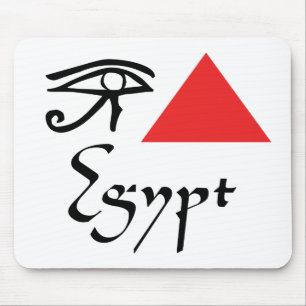 I Love Egypt Mouse Pad