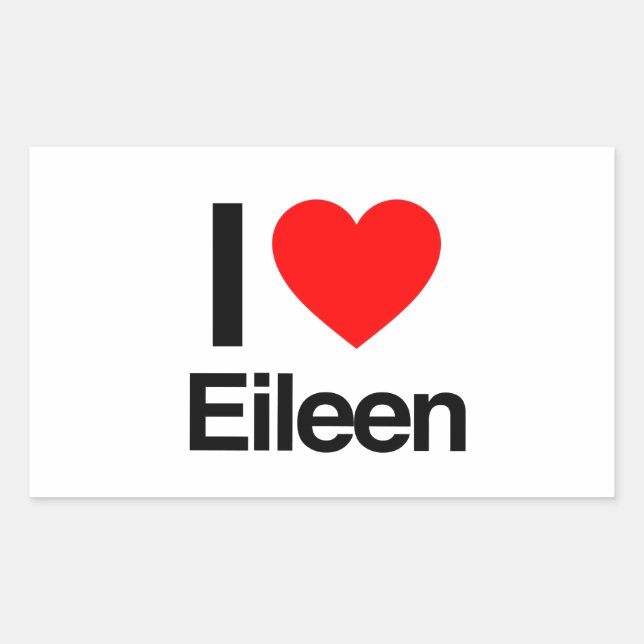 i love eileen sticker (Front)