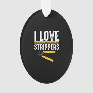 I Love Electrician Electricity Funny