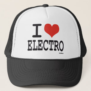 I love electro trucker hat