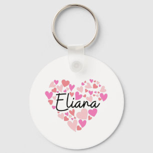 I love Eliana Keychain
