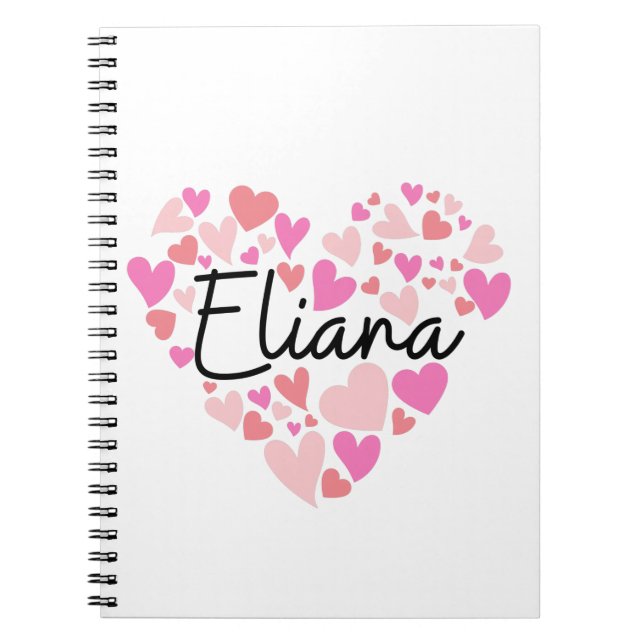 I love Eliana Notebook (Front)
