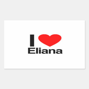 i love eliana sticker