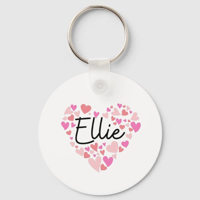 I love Ellie Keychain (Front)