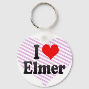 I love Elmer Keychain