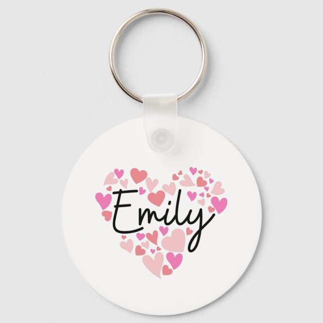 I love Emily Keychain (Front)