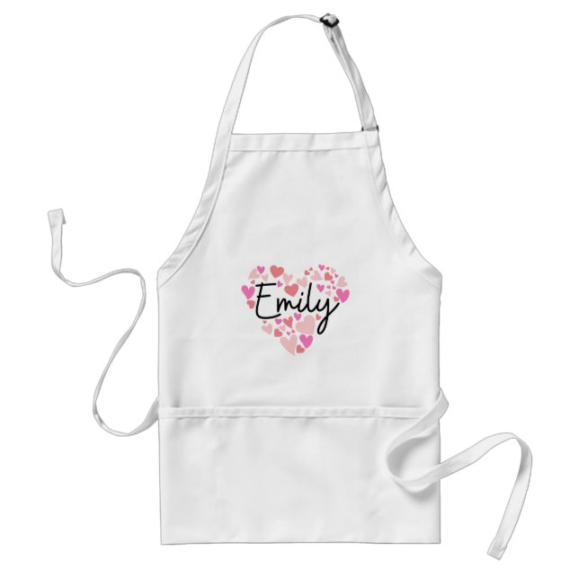 I love Emily Standard Apron (Front)