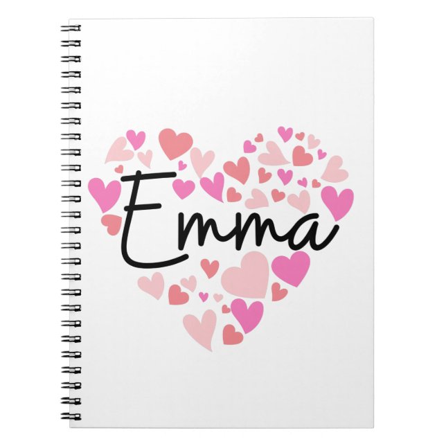 I love Emma Notebook (Front)