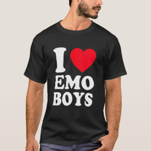 I Love Emo Boys T-Shirt