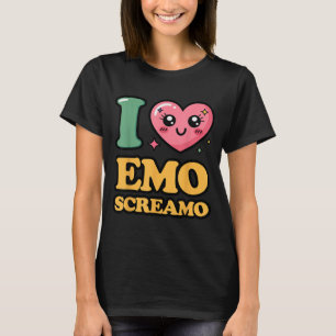 I love emo screamo  T-Shirt