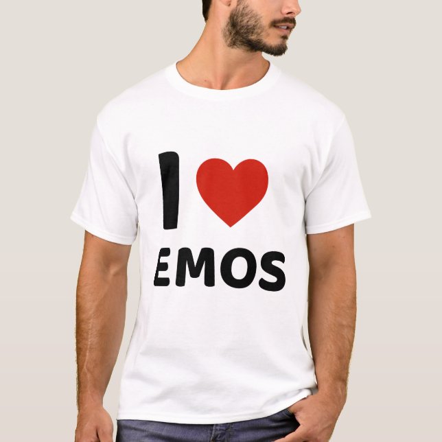 I LOVE EMOS SHIRT (Front)