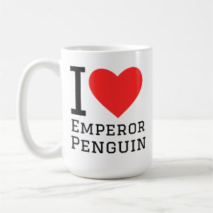 I love emperor penguin   coffee mug