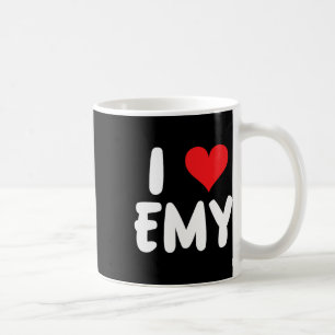 I Love Emy - Heart - Name  Coffee Mug