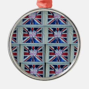 I love England.png Metal Ornament