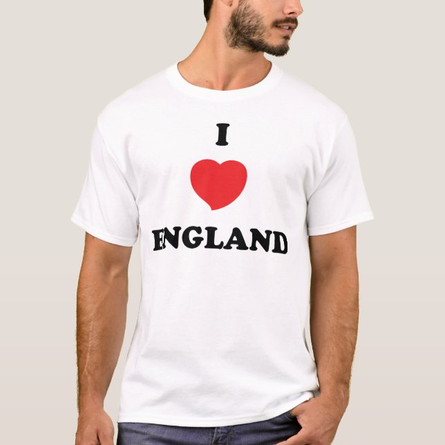 I LOVE England T-Shirt (Front)