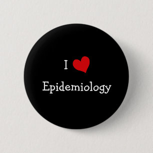 I Love Epidemiology 2 Inch Round Button