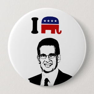 I Love Eric Cantor 4 Inch Round Button