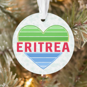 I Love Eritrea, Eritrean Heart Ornament
