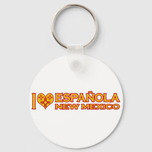 I Love Española, NM Keychain