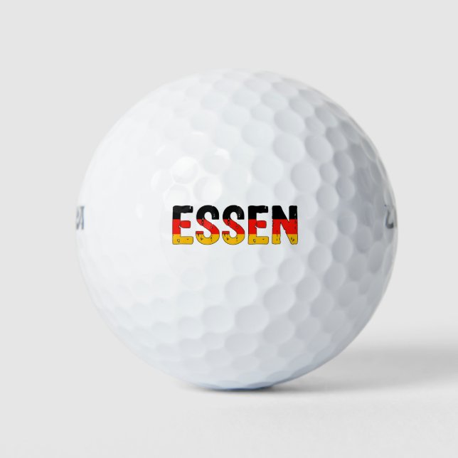 I love Essen Germany Golf Balls (Front)