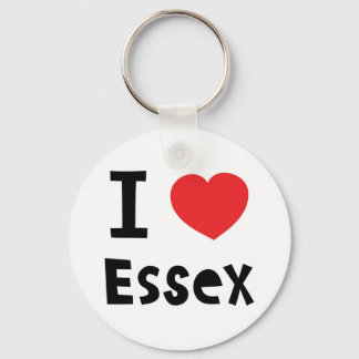 I love Essex Keychain