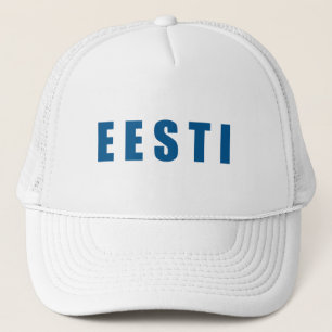 I love Estonia Eesti Trucker Hat