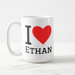 I love ethan coffee mug