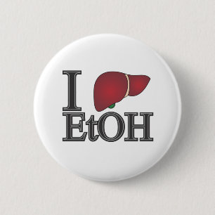 I Love Ethanol 2 Inch Round Button