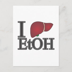 I Love Ethanol Postcard