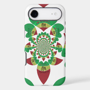 I Love Ethiopia Kaleidoscope - Heartfeel Rasta Art