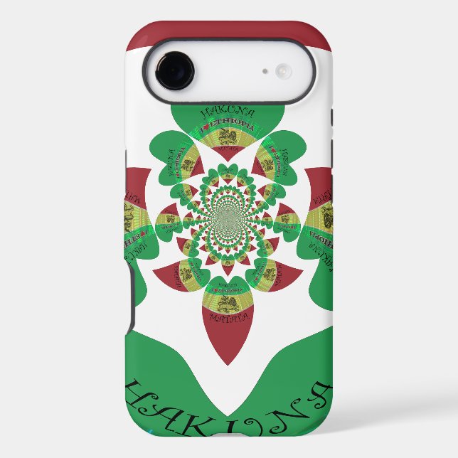 I Love Ethiopia Kaleidoscope - Heartfeel Rasta Art (Verso)