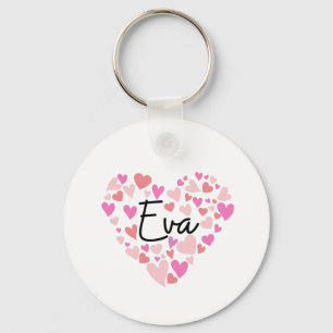 I love Eva Keychain