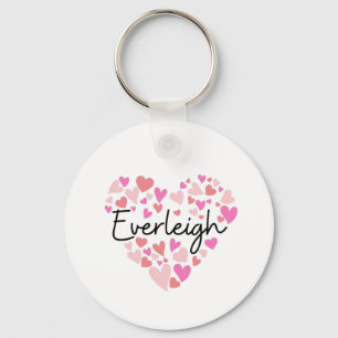 I love Everleigh Keychain