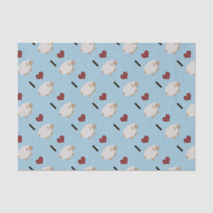 I Love Ewe Tissue Paper