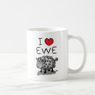 I Love Ewe! Valentines Day Coffee Mug