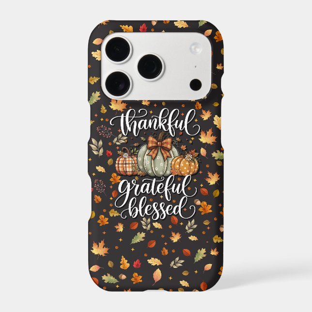I Love Fall Autumn Cozy Leaf Pattern Tough (Back)