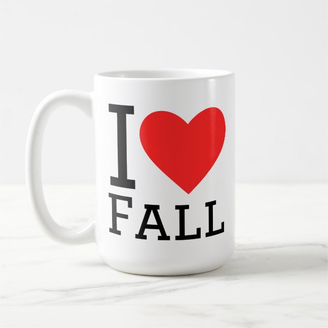 I love fall coffee mug (Left)