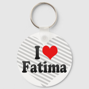 I love Fatima Keychain