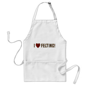I Love Felting Standard Apron