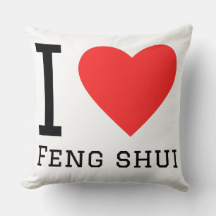 I love feng shui  throw pillow