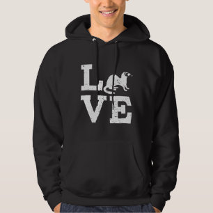 I Love Ferrets Hoodie