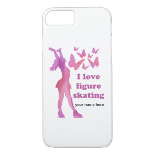 I Love Figure Skating Case-Mate iPhone Case