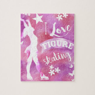 I Love Figure Skating.jpg Jigsaw Puzzle