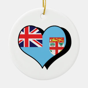 I Love Fiji Ornament