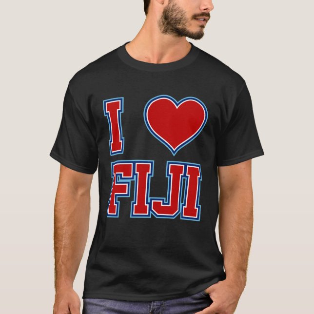 I Love Fiji T-Shirt (Front)