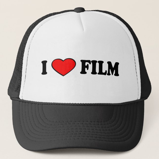 i love film hat (Front)