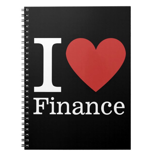 I ❤️ Love Finance - CARNET du département des Fina (Devant)